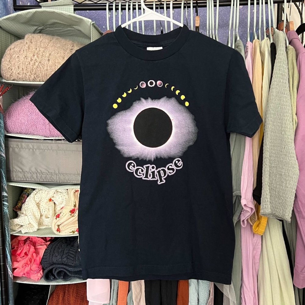 Cotton Expressions – Solar Eclipse Graphic Tee – Black